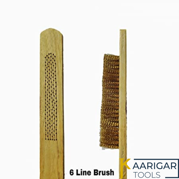 6 Line Brass Brush - Image 2